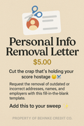 📄 Personal Info Removal Letter ✂️
